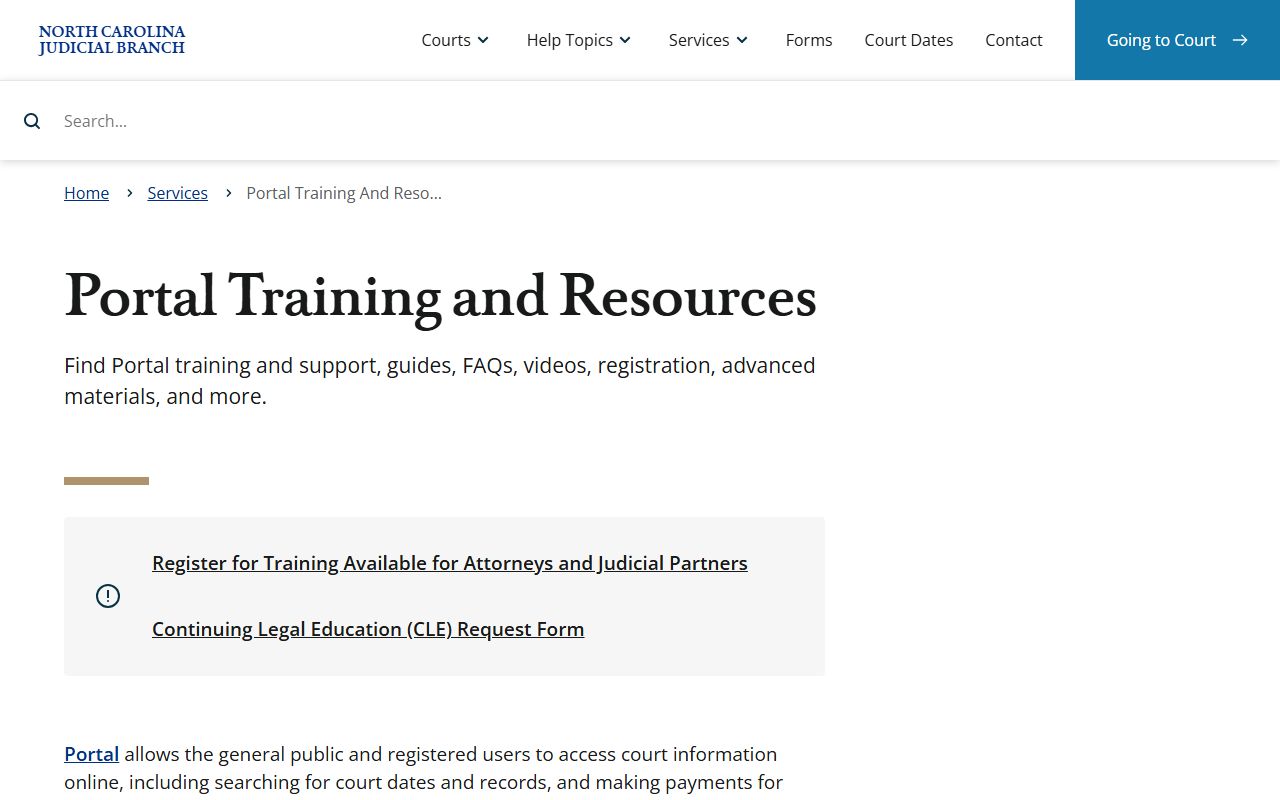 Nash County traffic court records and NC eCourts payment resources